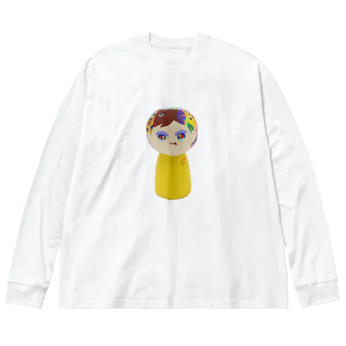 こけしガールズ　きらりちゃん ビッグシルエットロングスリーブTシャツ