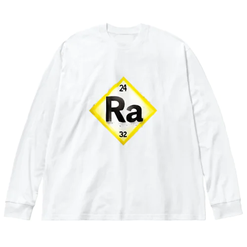 元素シリーズ　~ラジウム Ra~ Big Long Sleeve T-Shirt