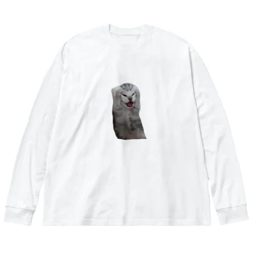 絶望する子猫 Big Long Sleeve T-Shirt