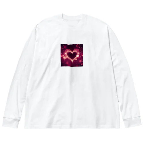 愛の強さ Big Long Sleeve T-Shirt