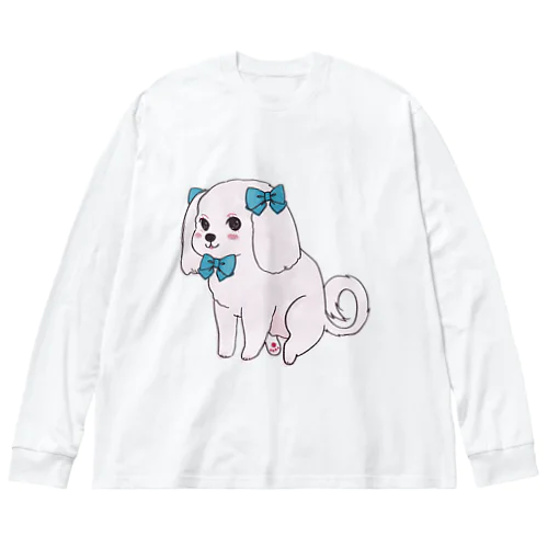 おしゃれなマルチーズ Big Long Sleeve T-Shirt