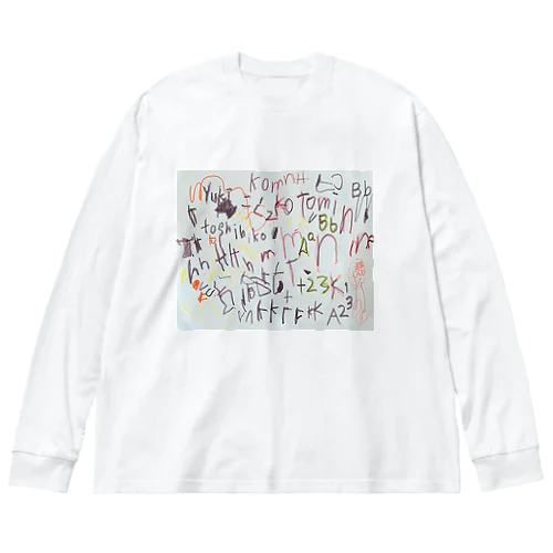 アルファベットディスカバリー ビッグシルエットロングスリーブTシャツ