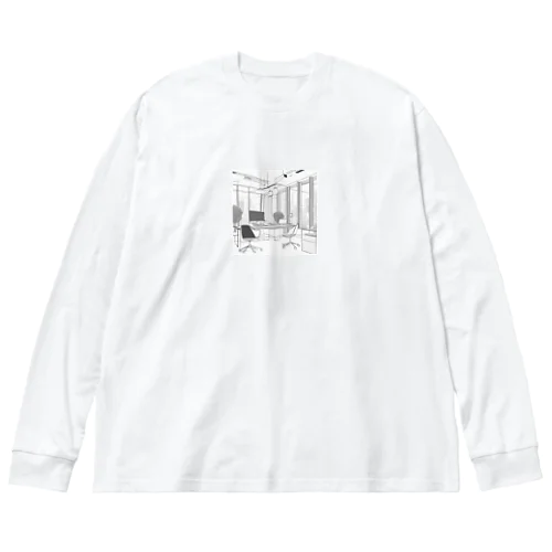 グローバルノマッドオフィス ビッグシルエットロングスリーブTシャツ