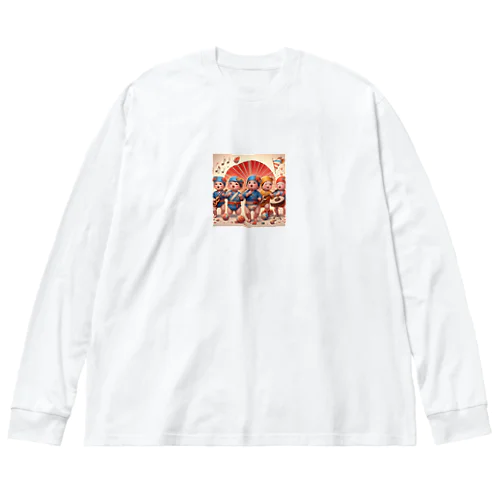 赤ちゃん楽団 ビッグシルエットロングスリーブTシャツ