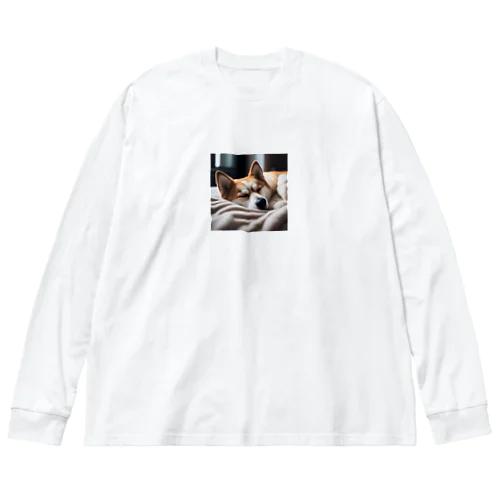 ぐっすり犬 Big Long Sleeve T-Shirt