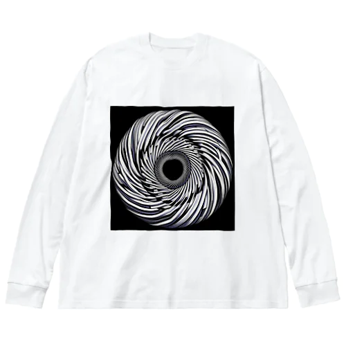 optical illusion 01 Big Long Sleeve T-Shirt