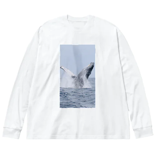 ザトウクジラ Big Long Sleeve T-Shirt