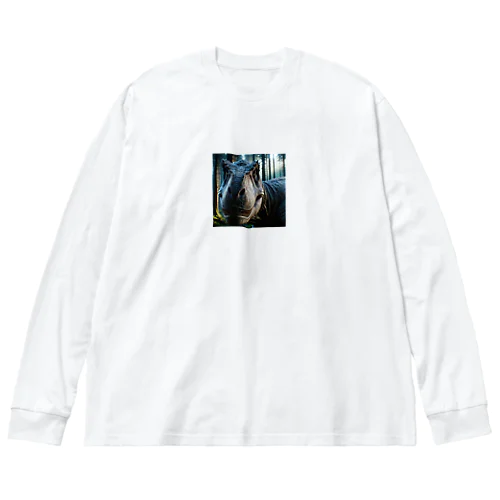 ギガノトサウルス　恐竜シリーズ④ Big Long Sleeve T-Shirt