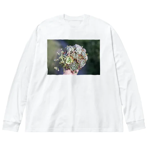 succulent1 ビッグシルエットロングスリーブTシャツ