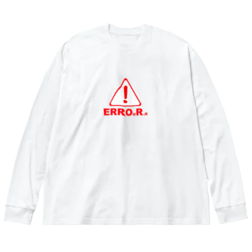 ERROuR.s ビッグシルエットロングスリーブTシャツ