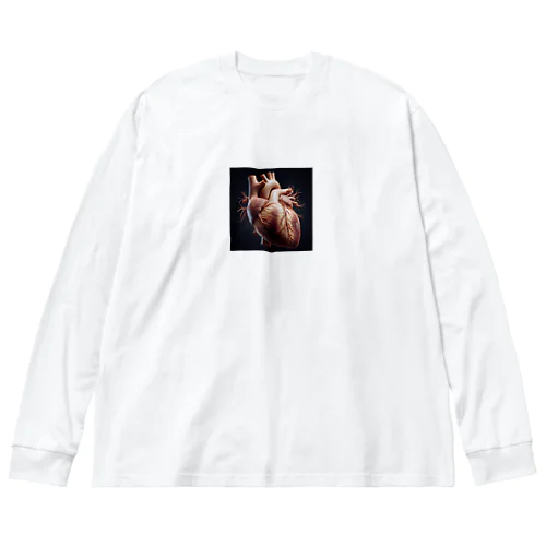 心臓 Big Long Sleeve T-Shirt