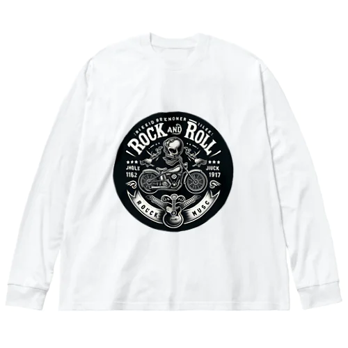 バイクアンドギター ビッグシルエットロングスリーブTシャツ