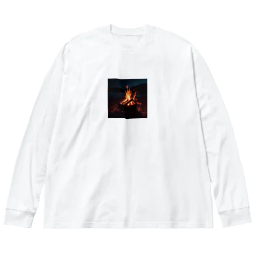 キャンプファイヤー Big Long Sleeve T-Shirt