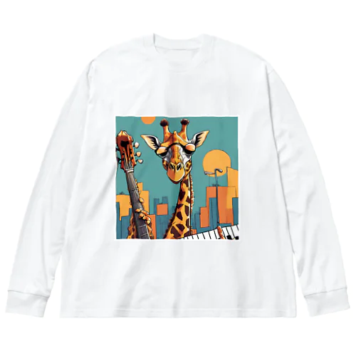 ジャズジラフ Big Long Sleeve T-Shirt