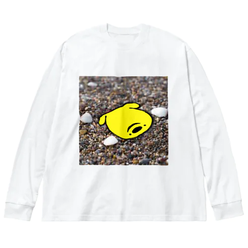 ひらひraぽんぢ君 Big Long Sleeve T-Shirt