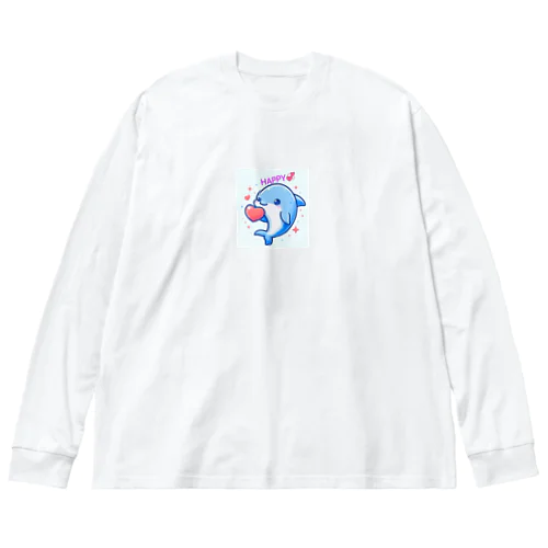 可愛いイルカちゃん🐬💞 Big Long Sleeve T-Shirt