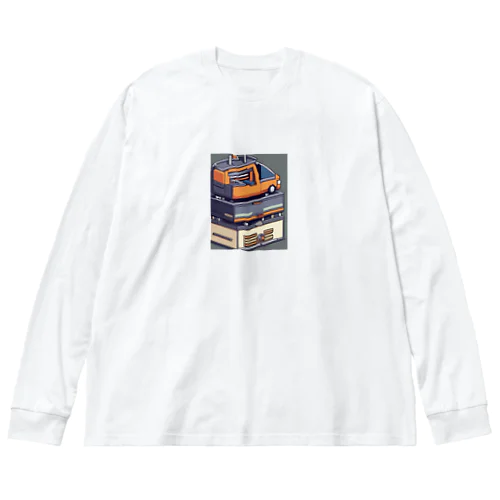 深呼吸するエアフィルター Big Long Sleeve T-Shirt