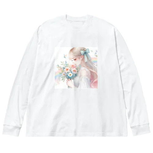 あなたを想う少女✨ Big Long Sleeve T-Shirt