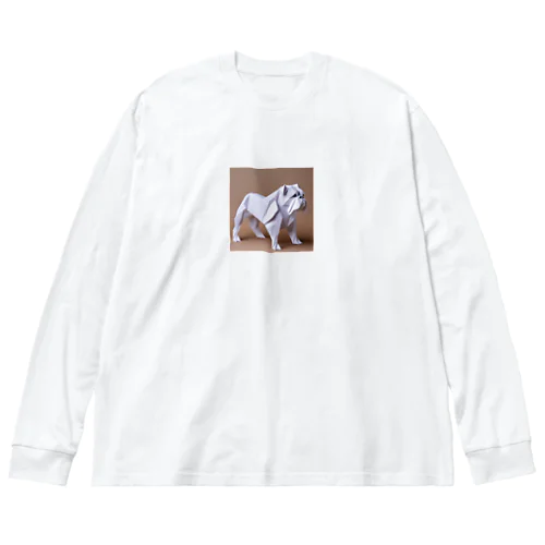 マッチョなブルドッグ Big Long Sleeve T-Shirt