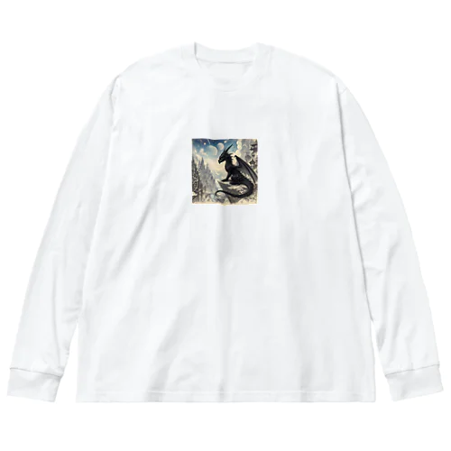 幼い黒龍 Big Long Sleeve T-Shirt