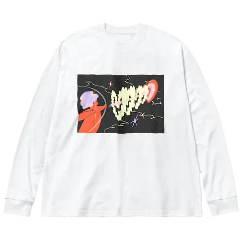 キューピッド Big Long Sleeve T-Shirt