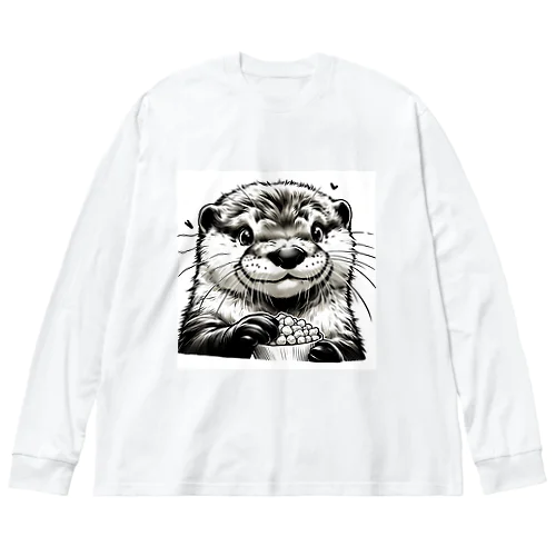 かわうそさん3 Big Long Sleeve T-Shirt