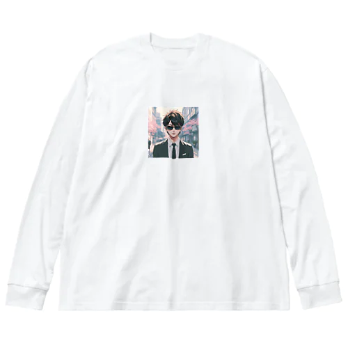 サングラス＠サラリーマン Big Long Sleeve T-Shirt