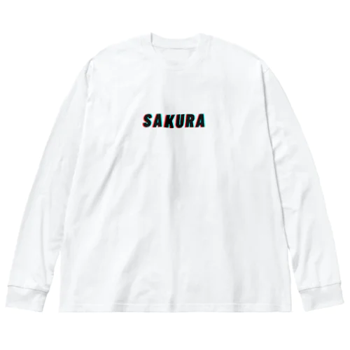 SAKURA Big Long Sleeve T-Shirt