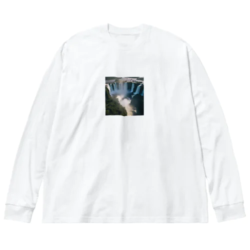 アルゼンチンのイグアスの滝 Big Long Sleeve T-Shirt