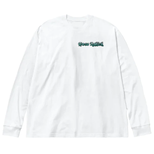 MesoKrkickロゴ ビッグシルエットロングスリーブTシャツ