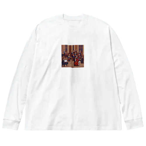 ドット絵室内楽 Big Long Sleeve T-Shirt