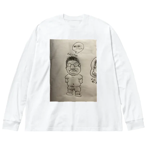 くっにーちゃん原画 ビッグシルエットロングスリーブTシャツ