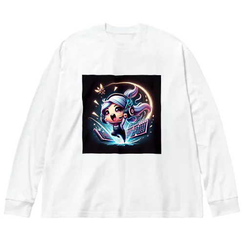 ゲーミング少女ピーシー Big Long Sleeve T-Shirt