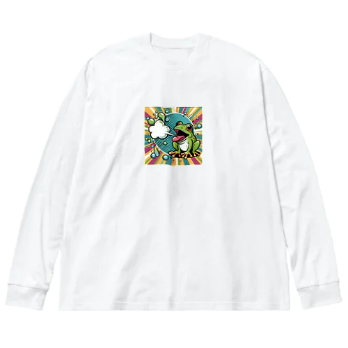 ゲロゲロケロック Big Long Sleeve T-Shirt