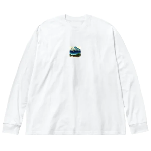 富士山 Big Long Sleeve T-Shirt