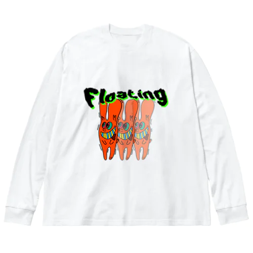 floating!!! ビッグシルエットロングスリーブTシャツ