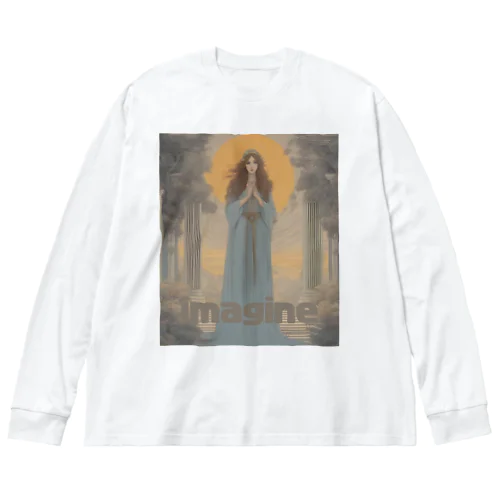 Imagine moonシリーズ Big Long Sleeve T-Shirt