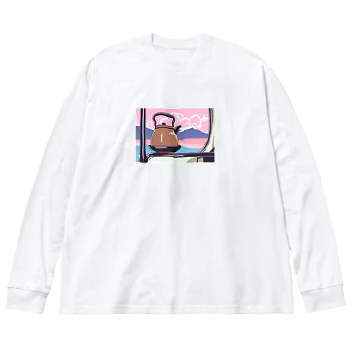 車窓とヤカン Big Long Sleeve T-Shirt