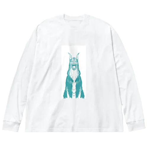 ヘルハウンド君　 ビッグシルエットロングスリーブTシャツ