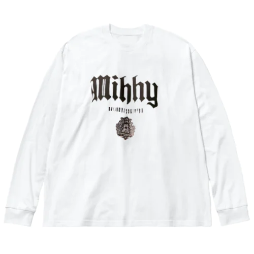 mihhy ビッグシルエットロングスリーブTシャツ