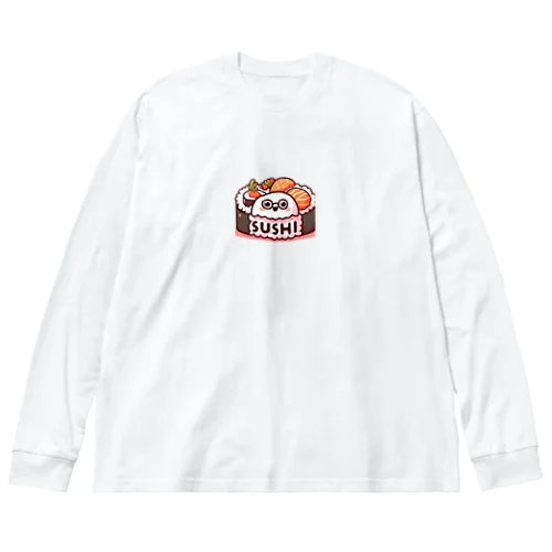 すしおばけ ビッグシルエットロングスリーブTシャツ