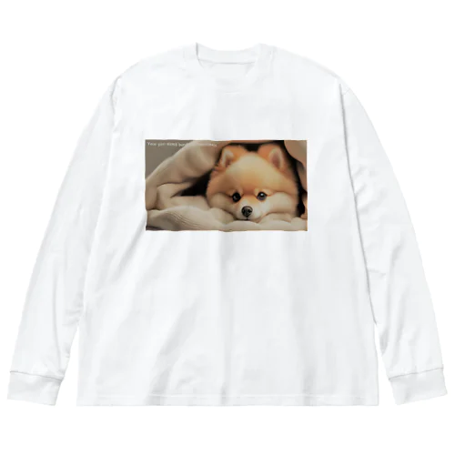 ふかふかぽめらにあん Big Long Sleeve T-Shirt