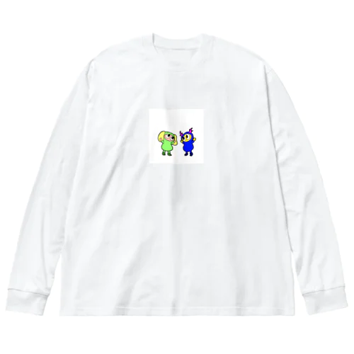 おやゆびくん ビッグシルエットロングスリーブTシャツ