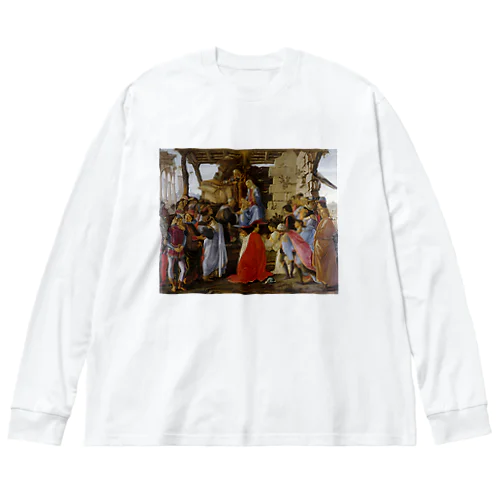 東方三博士の礼拝 / Adoration of the Magi ビッグシルエットロングスリーブTシャツ