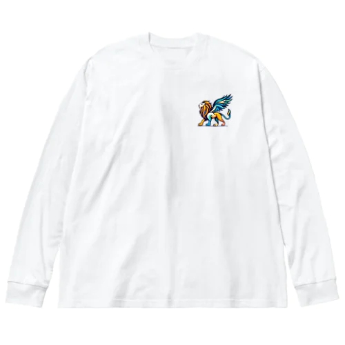 ライオン✕ワシ ビッグシルエットロングスリーブTシャツ