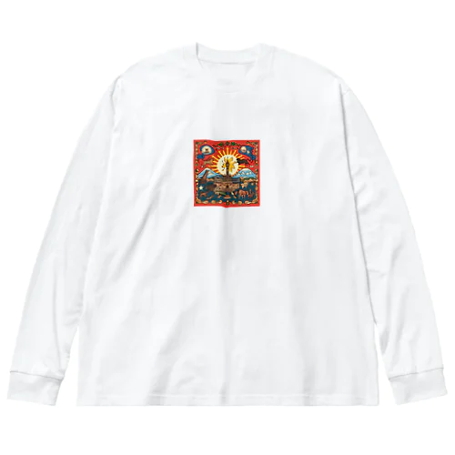 オールドタペストリー Big Long Sleeve T-Shirt