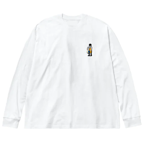 自炊ニキ Big Long Sleeve T-Shirt