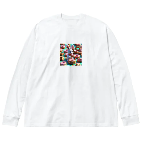 ウサギドーナツ Big Long Sleeve T-Shirt