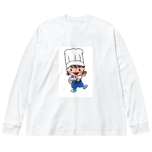 ちえのコックさん ビッグシルエットロングスリーブTシャツ