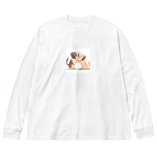 だーいすきだわん ビッグシルエットロングスリーブTシャツ